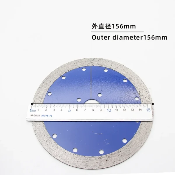 150 Wear Resistant Continuous Tooth Wet Slicing Head 15 High