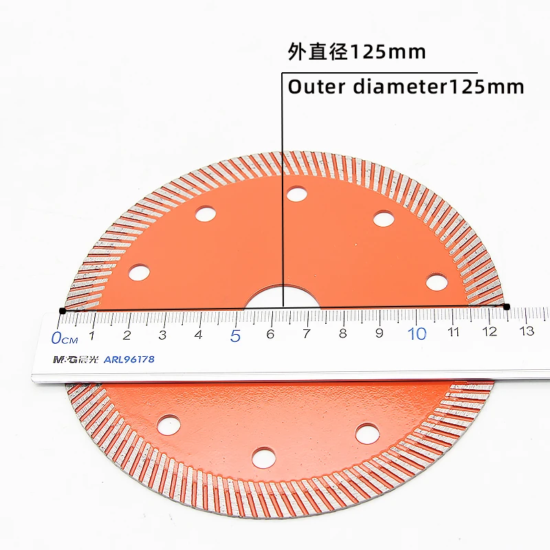 small corrugated ultra‑thin ceramic sheet Diamond Saw Blade