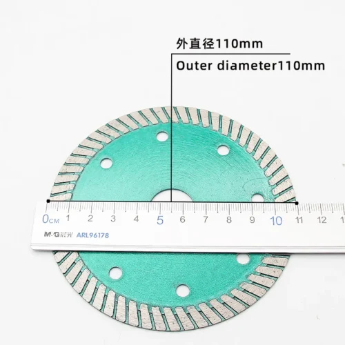 Corrugated‑Tooth Ceramic Cutting Blade