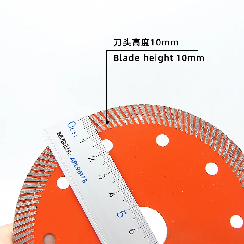 small corrugated ultra‑thin ceramic sheet Diamond Saw Blade