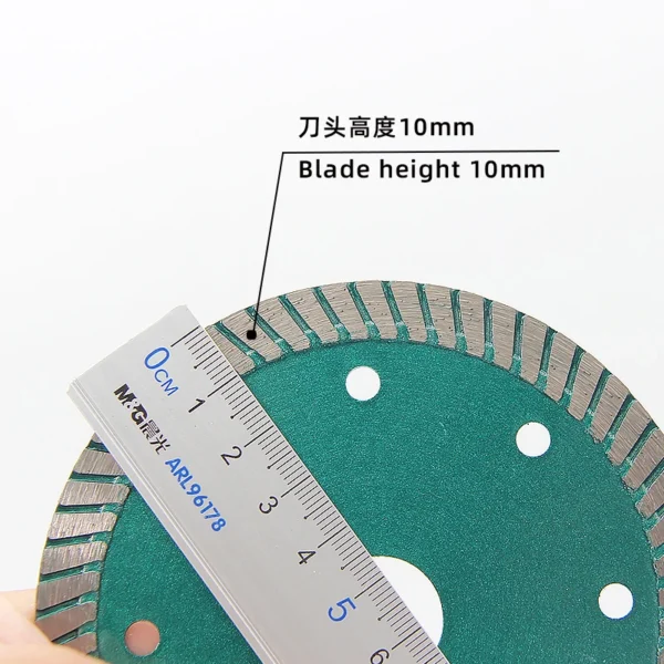 Corrugated‑Tooth Ceramic Cutting Blade
