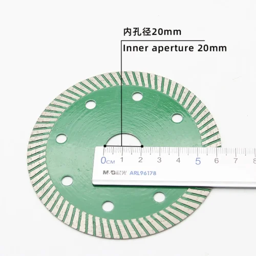 coarse corrugated ceramic cutting blade