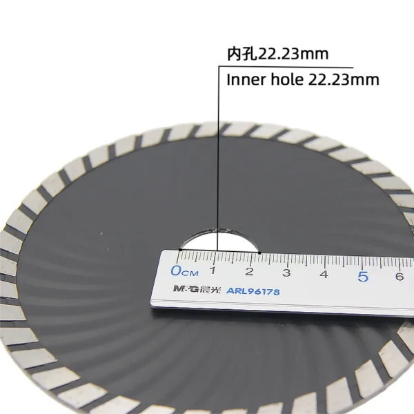 125 Stone Cutting Blade Corrugated Tooth Type 125 Stone Cutting Blade Corrugated Tooth Type
