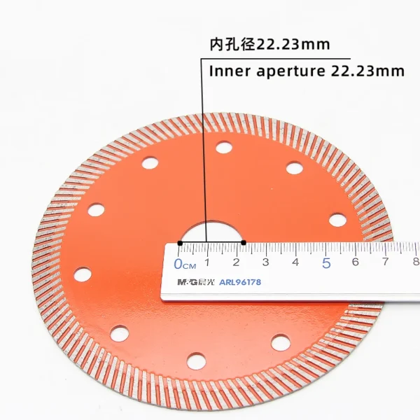 small corrugated ultra‑thin ceramic sheet Diamond Saw Blade