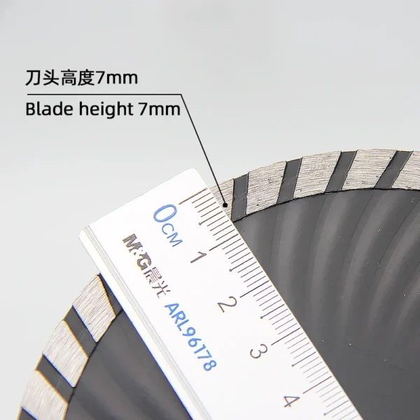 125 Stone Cutting Blade Corrugated Tooth Type 125 Stone Cutting Blade Corrugated Tooth Type
