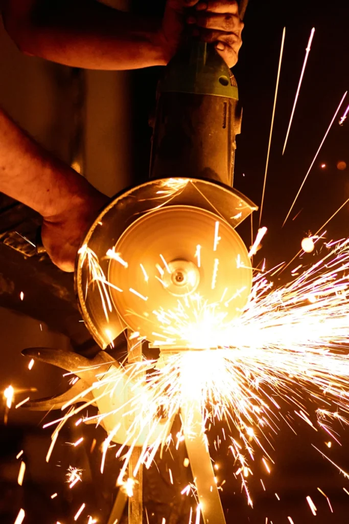 Diamond Blade On a Circular Saw
